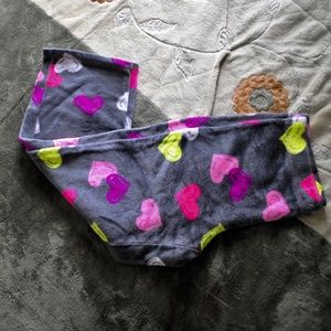 hearts pajama pants